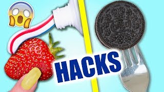 15 LIFE HACKS MIT FOOD + AMAZON GADGETS HAUL 2018 | KINDOFROSY