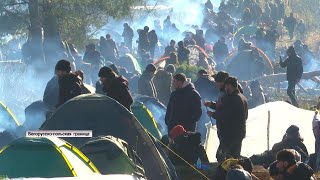 Неделя в лагере беженцев на границе с Польшей. В каких условиях находятся люди? // Главное