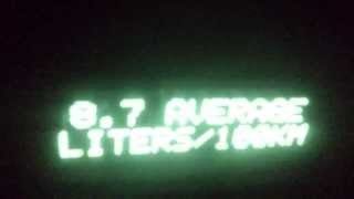 V=120km/h - spalanie Jeep Grand Cherokee 2,7 CRD