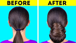 Fast And Simple Hairstyle Hacks || Amazing Beauty Hacks For Everyone