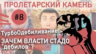 ТурбоОдебиливание - Зачем власти вместо народа стадо "дебилов" / Пролетарский камень №8