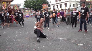 你見過嗎！大聖爺 老乩降駕 還翻滾拜境主〔海埔 慈聖宮〕