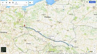 Trasa wędrówki uchodźców przez Polskę sprawdz czy będą przechodzić przez twoje miasto