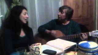 Ranchito de totora, Silvia Vivanco y Caro Lopez