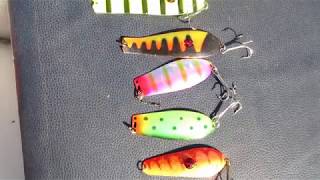 Тrolling. Lures and voblers for Onega. Приманки для ловли на ОНЕГО
