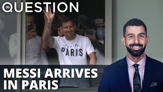 Messi arrives in Paris, set to formally join PSG