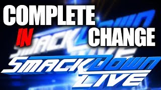 Huge Change In SMACKDOWN LIVE in 2018!