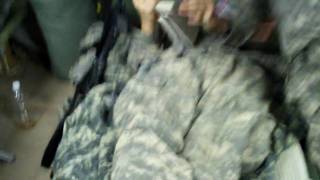 Army Pranks Butters gets hit in the Nuts