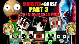 Monster School : FNAF, SLENDRINA, SADAKO, GRANDPA & GRANNY (Part 3) - Minecraft Animation