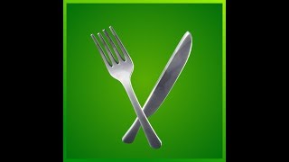 NEW FORK KNIFE PICKAXE GAME PLAY! DUOS CUSTOMS GAMEPLAY !! BATTLE ROYALE!!