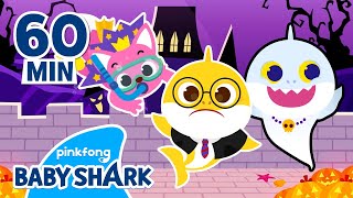 Baby Shark Halloween Hide'n Seek and Sing Along! | +Compilation | Halloween 