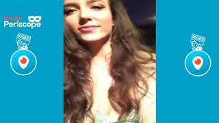 Periscope Show -  malena morgan sweeps with jenna