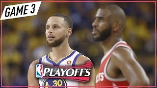 Houston Rockets vs Golden State Warriors - Game 3 - Highlights | May 20, 2018 | 2018 NBA Playoffs