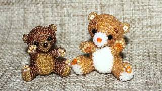 Teddy Bears. Самые интересные мишки из бисера.