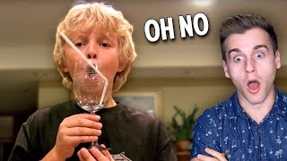 Boy Breaks Wine Glass With Just His Voice