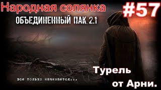 S.T.A.L.K.E.R. Народная Солянка ОП 2.1 #57. Арена. Тест пистолетов и ТуРеЛь от Арни.