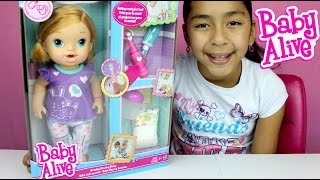 Baby Alive Interactive Doll Brushy Brushy Baby Doll Review & Play Time | B2cutecupcakes