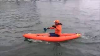 Надувной Сверхлегкий каяк Щукарь 310 для пеше водной рыбалки