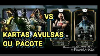 Gastar Almas com Pacote ou Karta Avulsa? Dica Mortal Kombat Mobile (MKM)