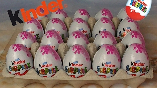 Kinder surprise eggs opening 2