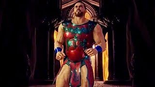 Hercules v Samson?Muscle Wrestling