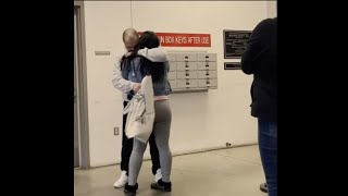 First moments out of prison after death row for 20 yrs.