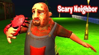 Öğretmenin Sevgilisine Yengeç Şakası | Scary Neighbor 3D Türkçe