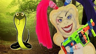 ЖЕЛЕЙНЫЙ МЕДВЕДЬ ДЖОКЕР И ХАРЛИ КВИНН УГНАЛИ БЭТМОБИЛЬ