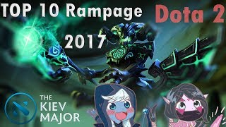 ДОТА 2 RAMPAGE ТОП 10 - ОУТЛОРД ОТРАЗИЛ ЧАЙНИК