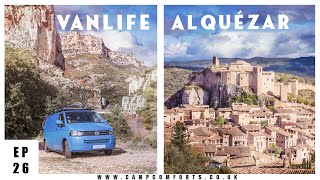 Exploring Alquézar & Hiking The BEAUTIFUL Ruta De Las Pasarelas - Vanlife Spain