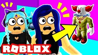 CREEPY CLOWN RUINS OUR SLEEPOVER!! | Roblox Highschool | Robloxian High School | Roblox Roleplay