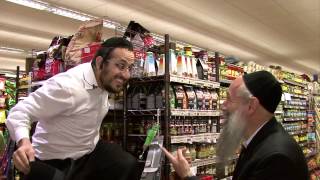 Lipa Schmeltzer, Mordechai Ben David (MBD), Avraham Fried, Yossi Green, Shopping at Pomegranate