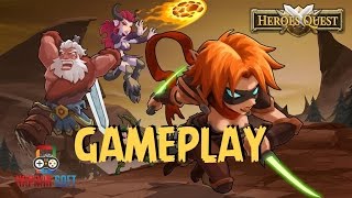 Heroes Quest: Magic and Dragons (By Viper Game) Gameplay/Trailer iOS/Android Video (Adventure Game)