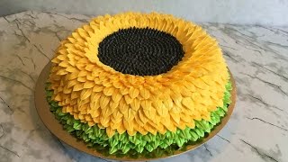 Торт Подсолнух (Очень Вкусный) / Sunflower Cake / Пошаговый Рецепт / Авторский Рецепт