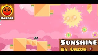 [Sunshine] "3 coins" by Unzor /Geometry Dash 2.11