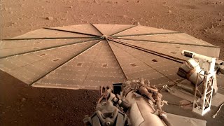 Аппарат "InSight" сумел стряхнуть пыль необычным способом