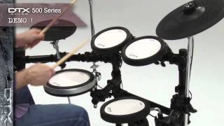 DTX500 Series Preset songs