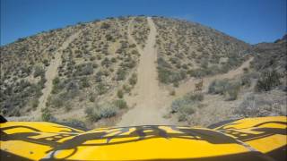Can Am Commander following FlyingBryan on some Jawbone Cyn hill climbs