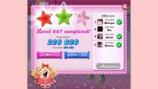 Candy Crush Saga Level 887