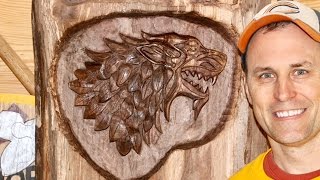 DIY DIREWOLF - Advanced Carving Techniques and Stop Motion Video Production