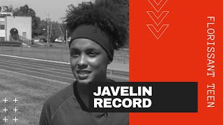 Florissant 14-year-old girl breaks national record in javelin