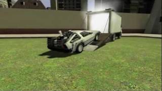 Back to the Future DeLorean Showcase - Garry's Mod