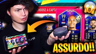 ALEXA DECIDE il PRIMO DRAFT della mia VITA su FIFA 20 e SUCCEDE CHE..!! *incredibile*