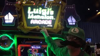 Luigi Plays Luigi's Mansion ARCADE! (Level 1)