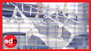 RIPPED to Shreds: Storm Eunice Tears London's O2 Apart
