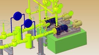 Creo Piping Tutorial: How to create Spec Driven Piping in Creo 4.0?