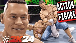 How to get ACTION FIGURE JOHN CENA in WWE2K24