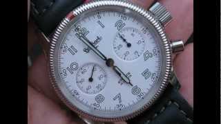 Hanhart Pilots Watch Chronograph - Paul Pluta Prestige Watch Review Special