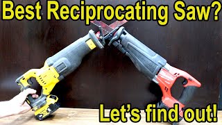 Which Cordless Sawzall (Reciprocating Saw) is Best? Let’s find out! Milwaukee vs DeWalt, Makita