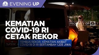 Tembus Rekor, Angka Kematian Akibat Covid-19 di RI